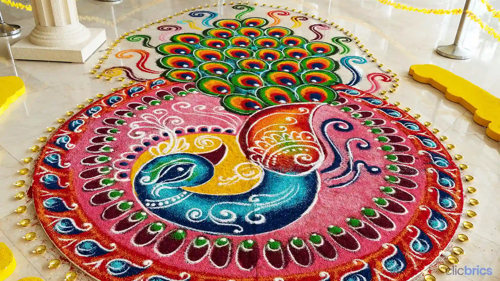 Diwali 2021: Here are some design ideas to brighten your house with rangolis  – Firstpost