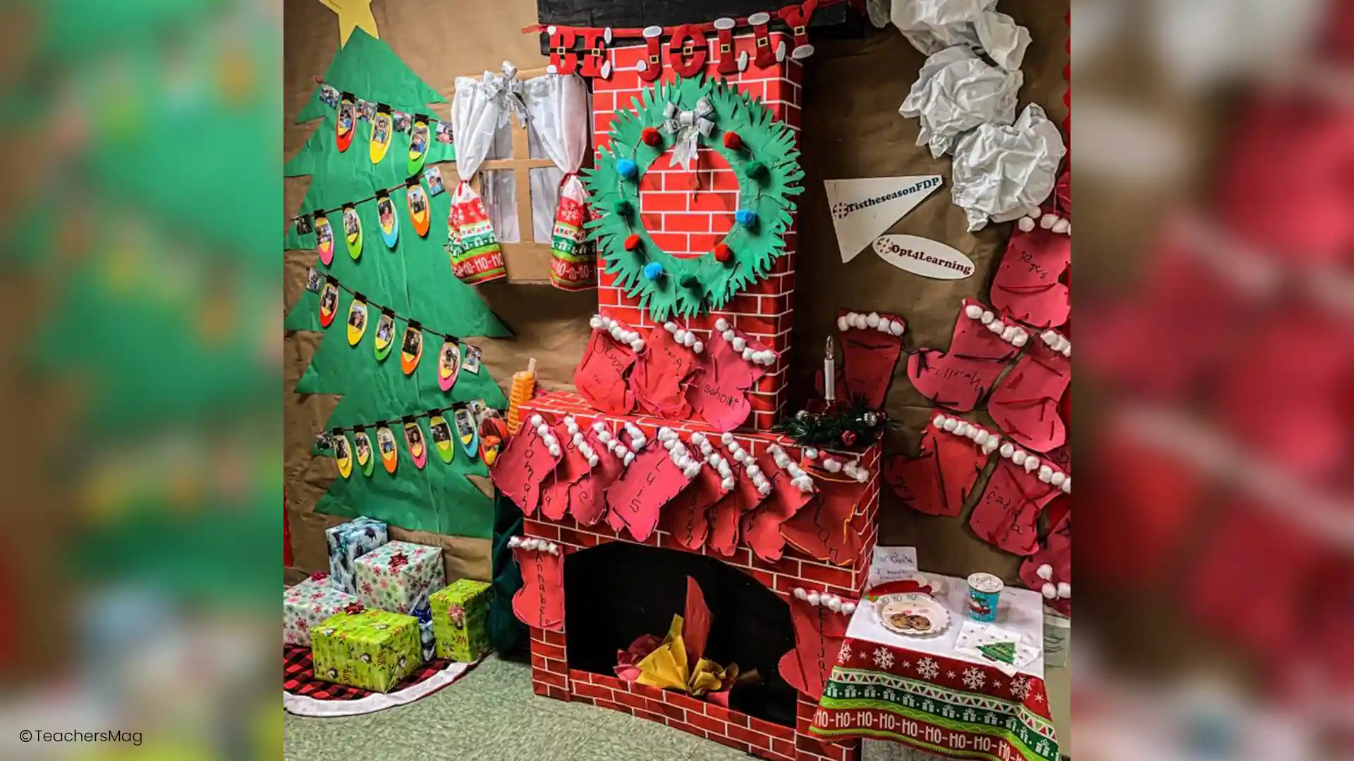 Classroom decoration for Christmas