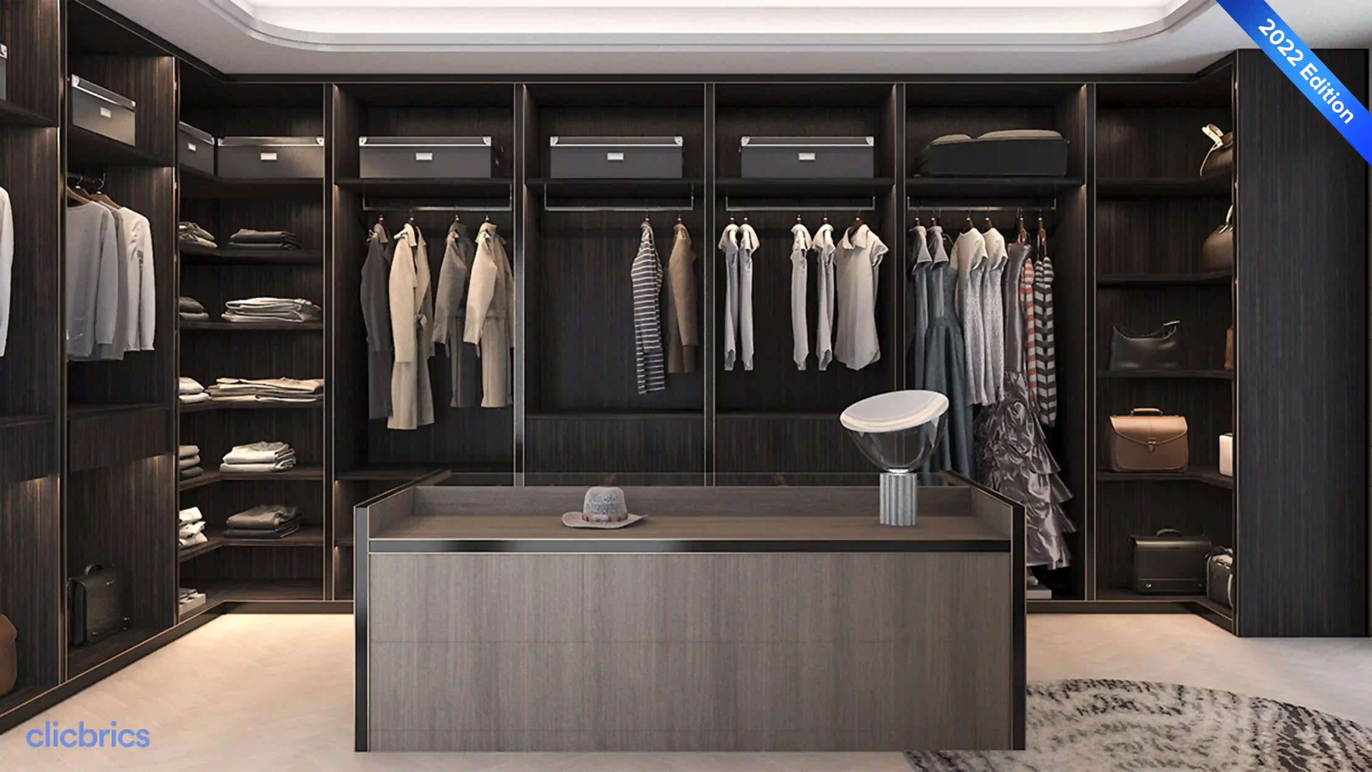 7 Modern and Luxurious Bedroom Wardrobe Design Ideas