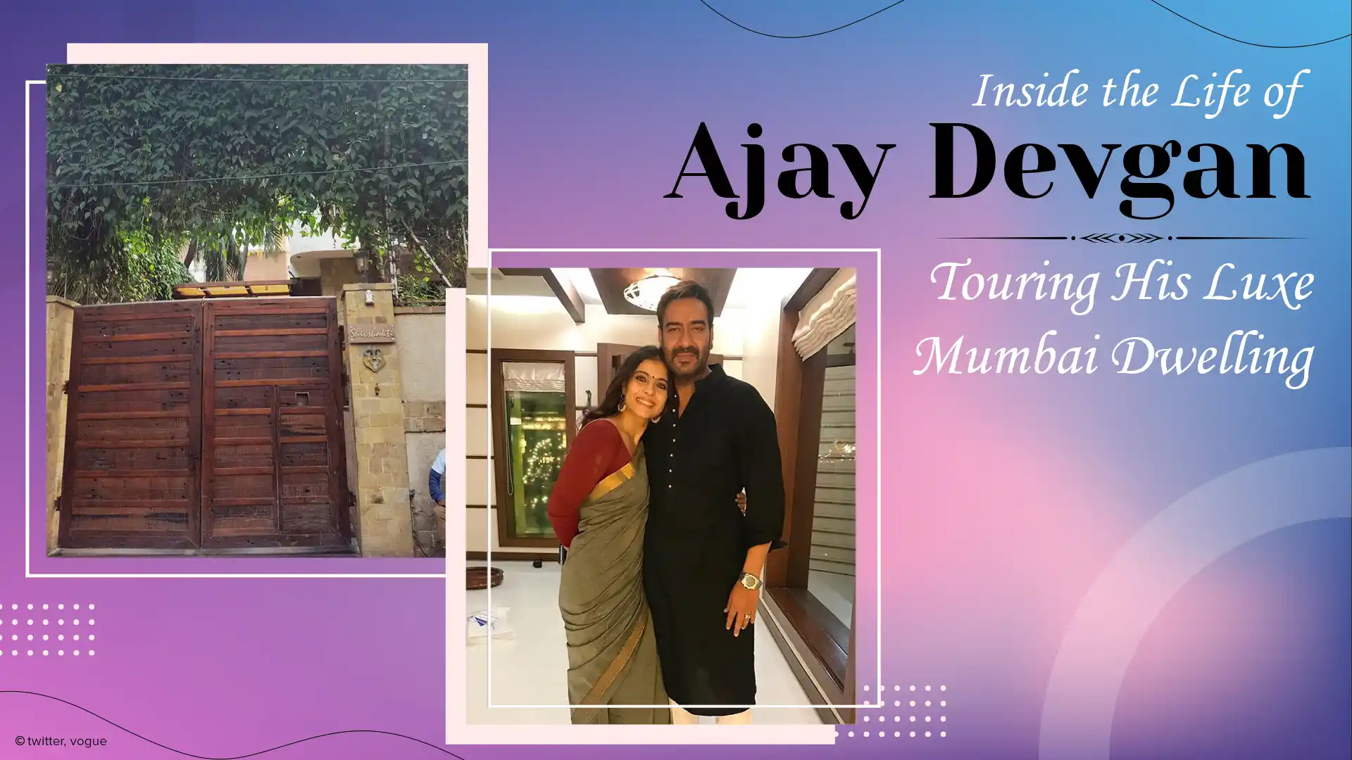 kajol ajay devgan house photo