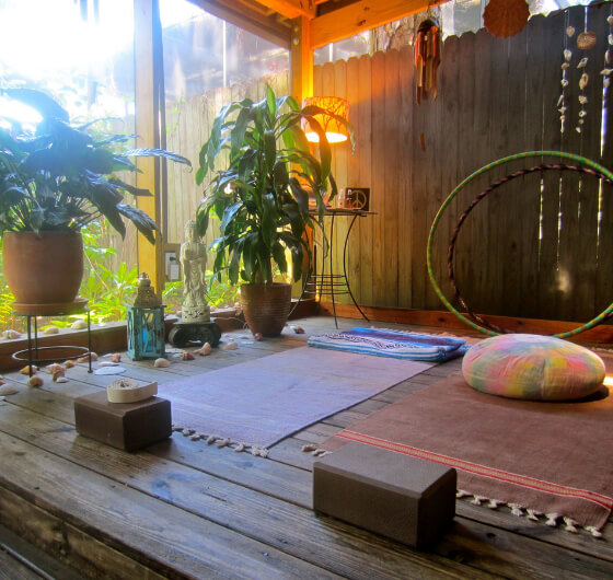 meditation area in home