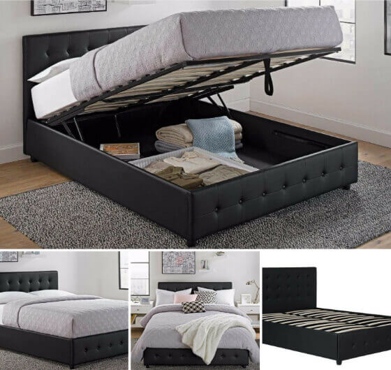 modern storage beds