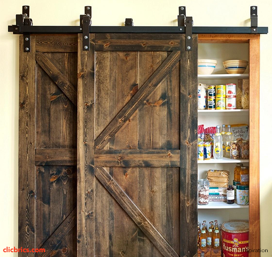 kitchen pantry door