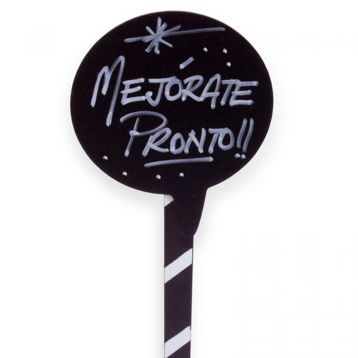 Pizarra con Mensaje "Mejórate Pronto"