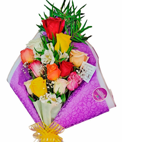 Bouquet Docena de Rosas