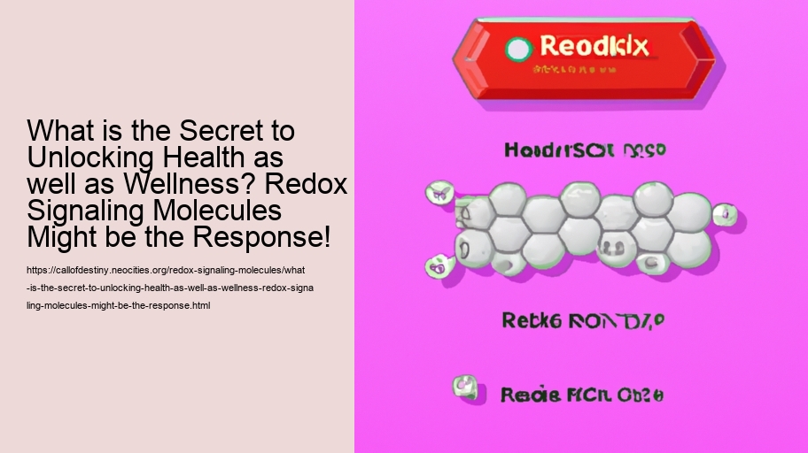 What is the Secret to Unlocking Health as well as Wellness? Redox Signaling Molecules Might be the Response!