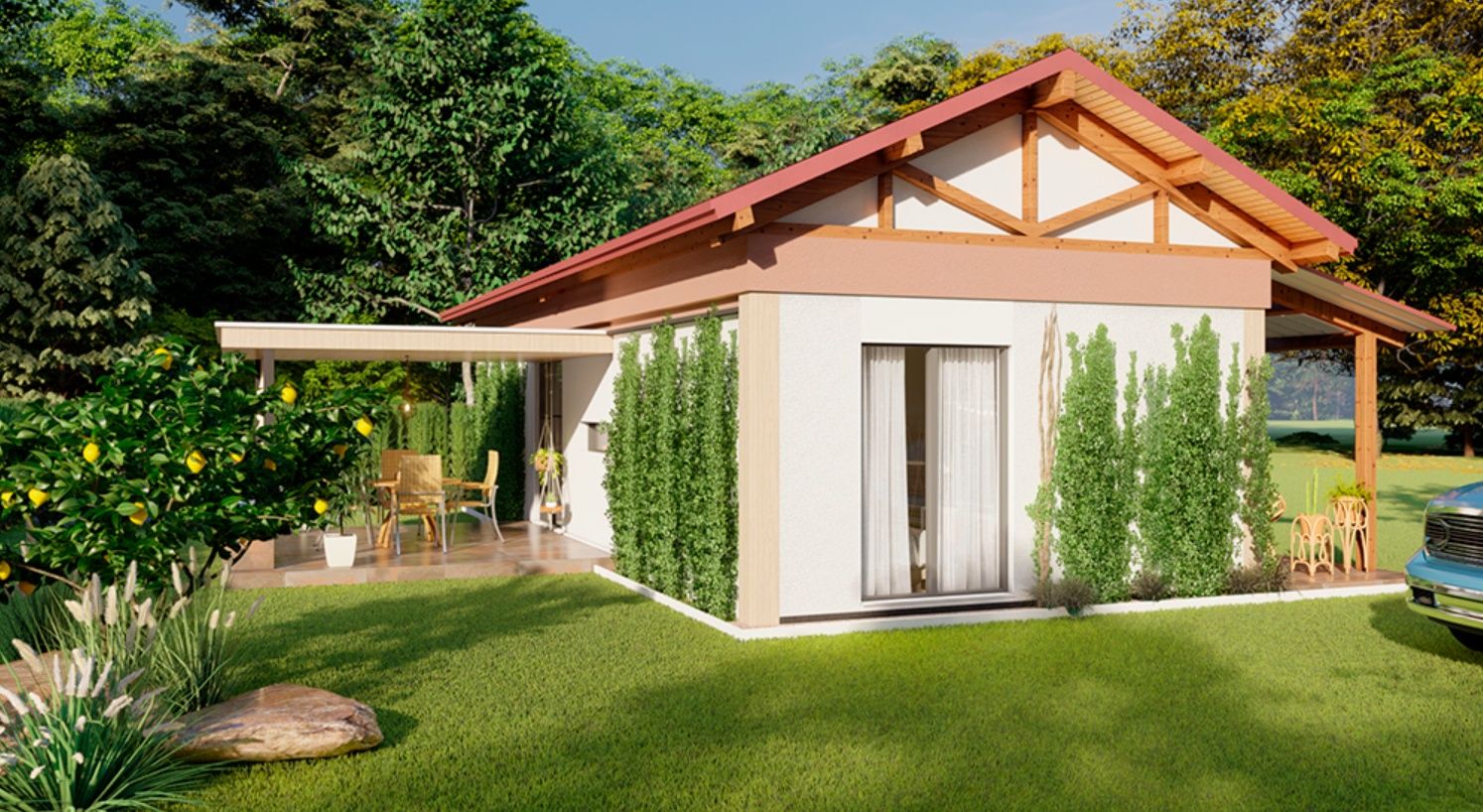 Encantadora Casa de Campo con Acabados Rústicos y Entorno Natural