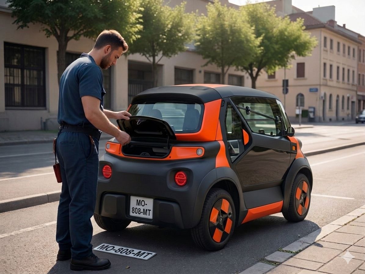 Diagnostic image: Diagnosi e Soluzione della Degradazione della Batteria della Microcar Mobilize Duo