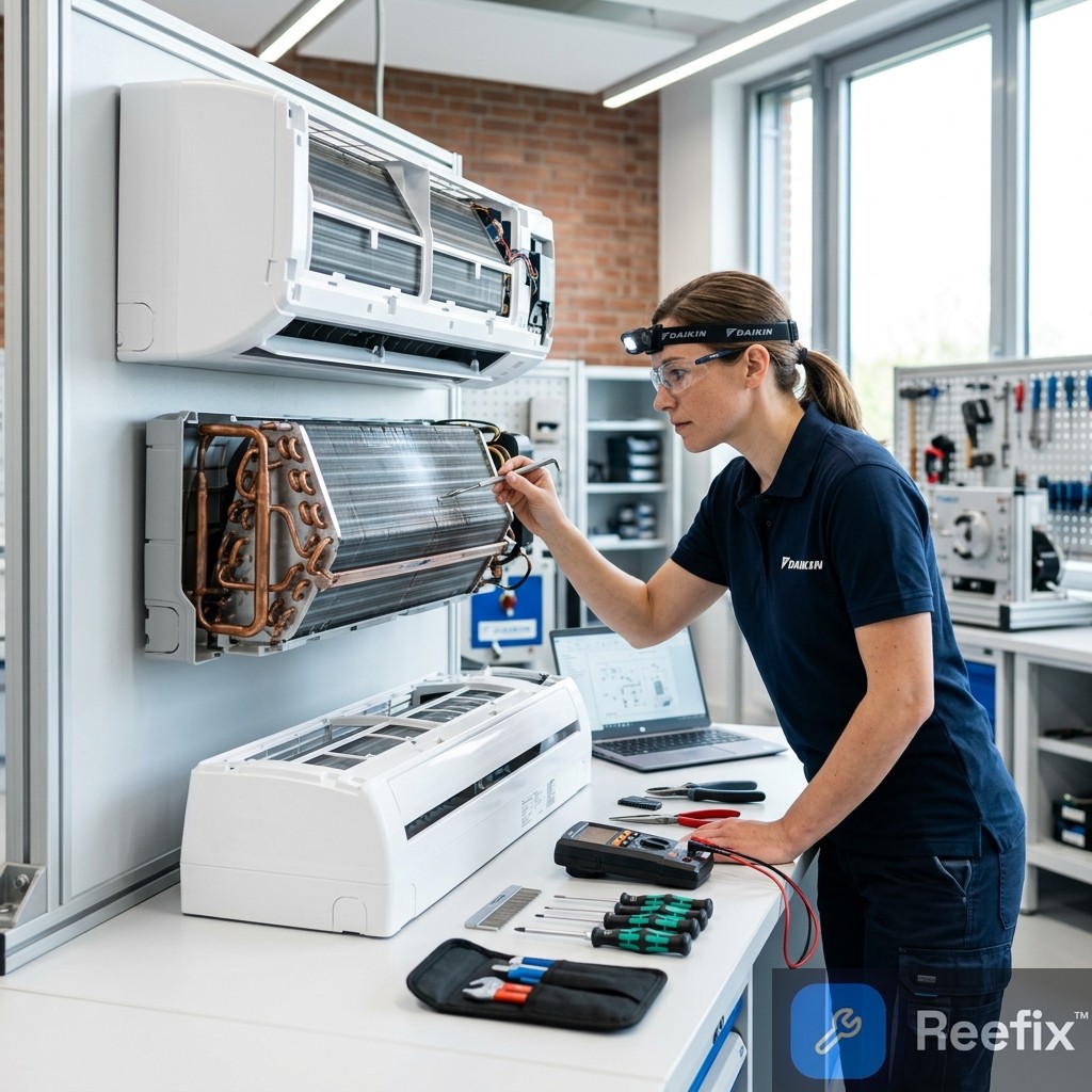 Diagnostic image: Daikin FTXM35R Error A5: Diagnosis and Effective Solutions