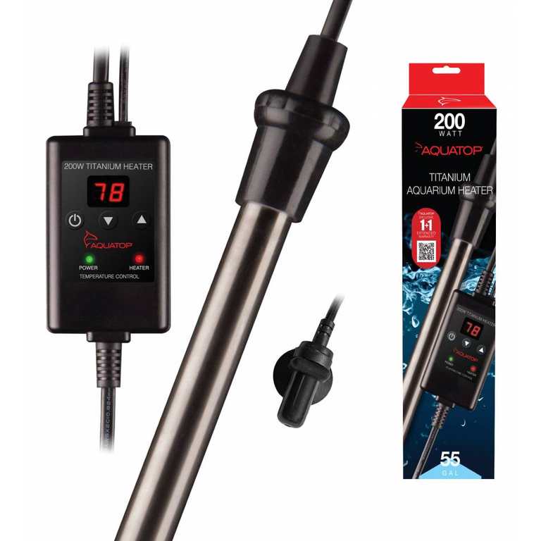 Aquatop TH-C Titanium Heater with Controller
