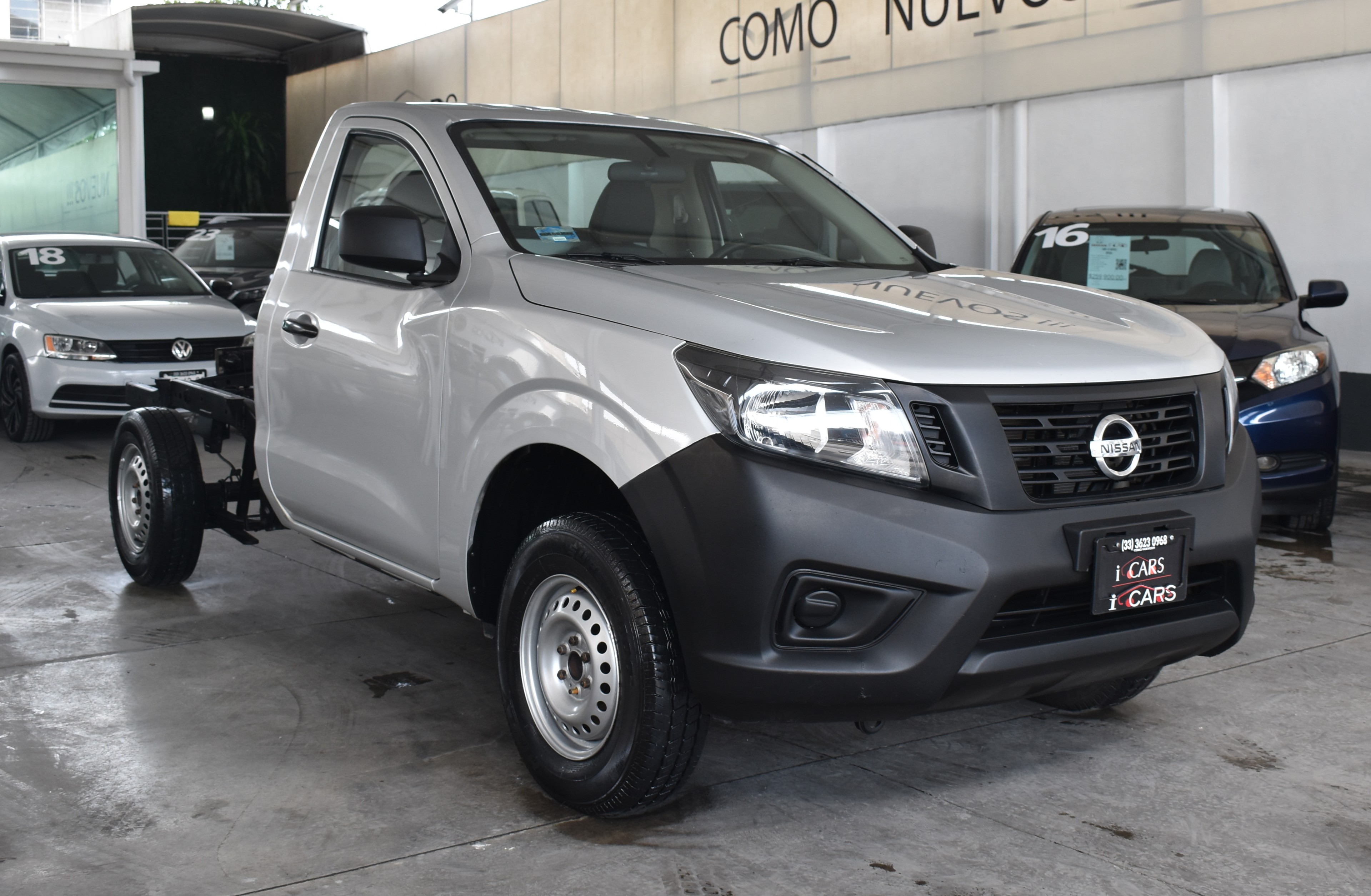 Nissan Np300 CHASIS CABINA  DH AC 2018