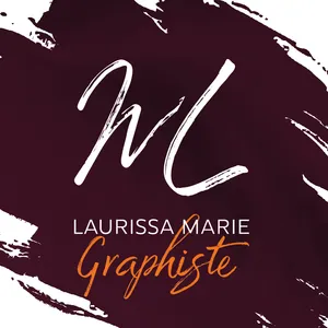 Laurissa Marie - Graphiste Logo