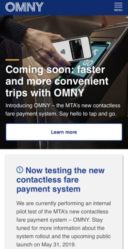 Omny website mobile 1