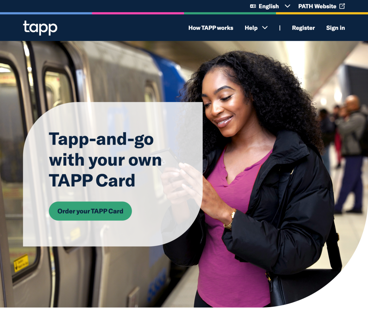 Tapp homepage