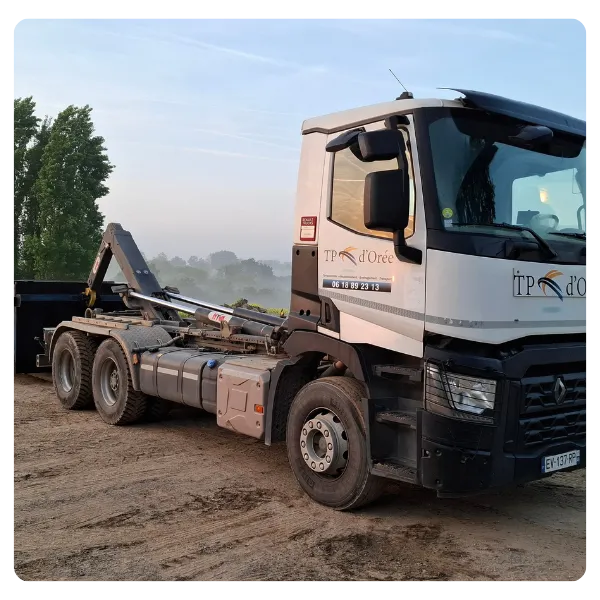 photo d'un camion de transport