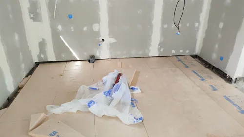 Travaux de plâtrerie