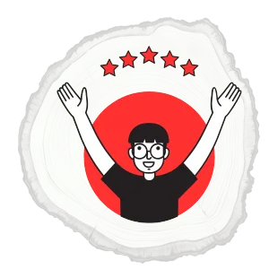Icône client satisfait