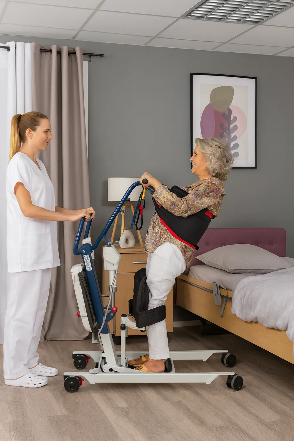 Sangle dorsale pour verticalisateur