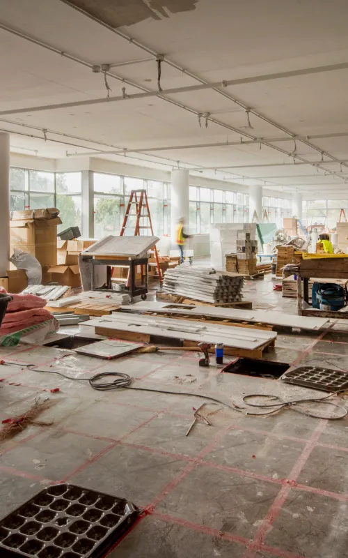 Après travaux
