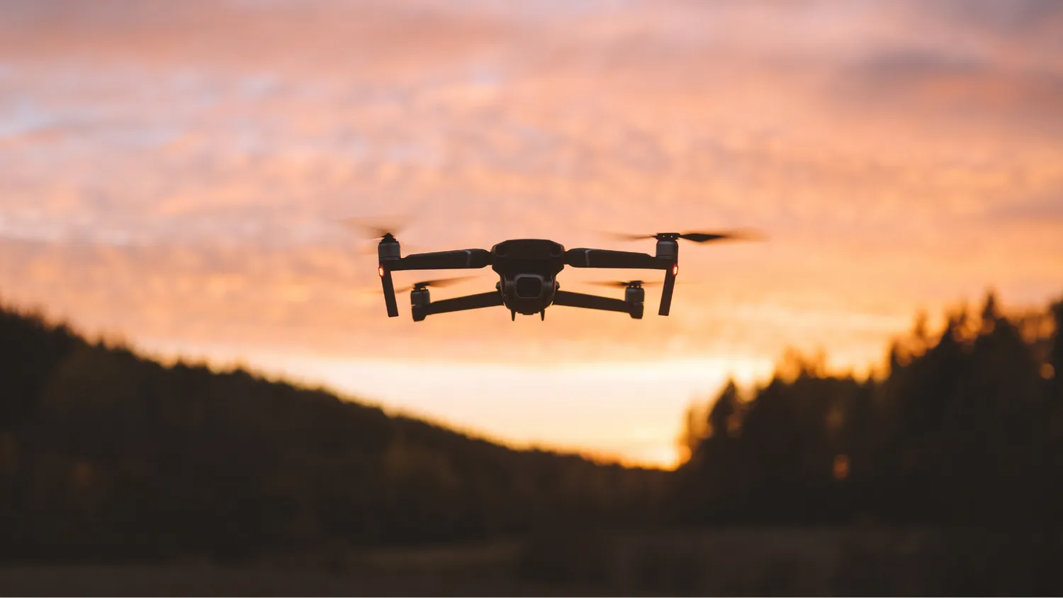 Photo d'une drone en train de voler