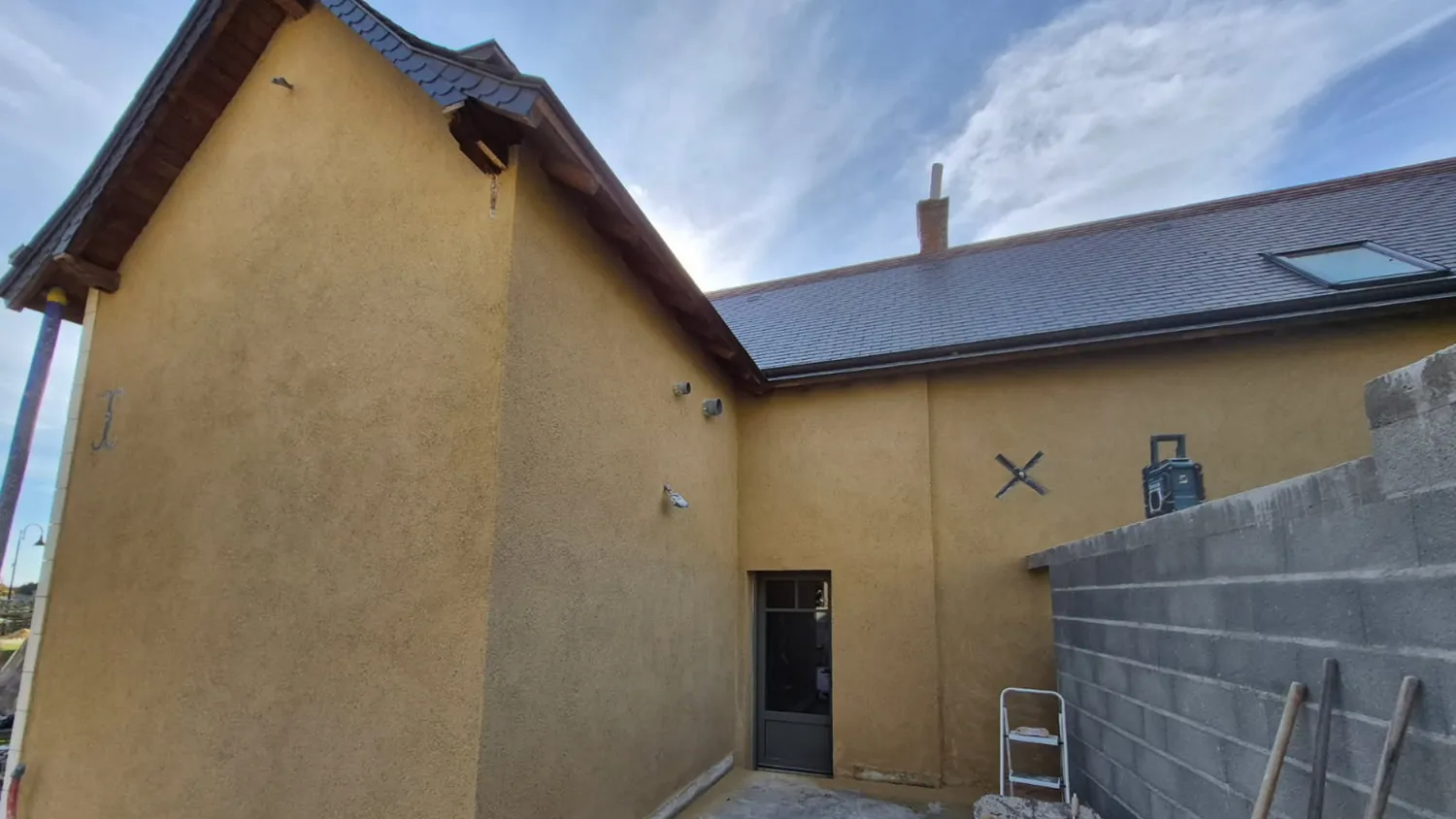 Maçonnerie maison neuve