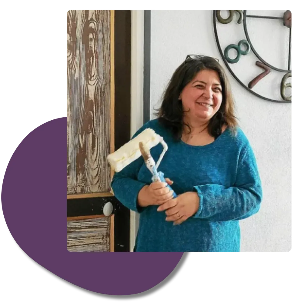 Photo présentation Mel Peinture