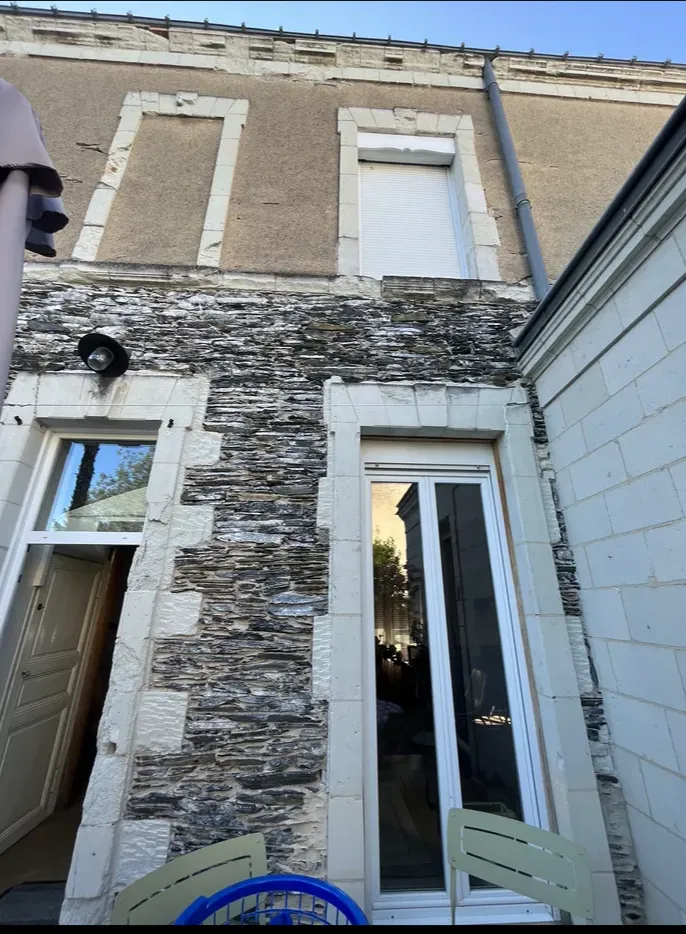 Photo d'une façade de maison