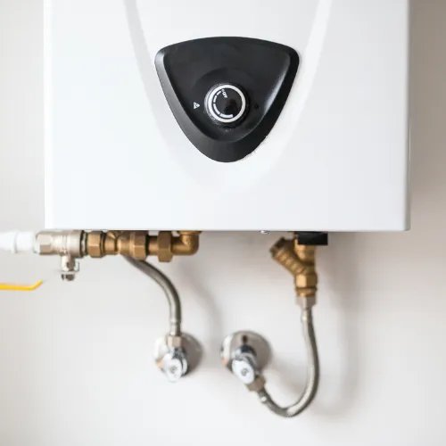 Chauffe-eau et adoucisseur