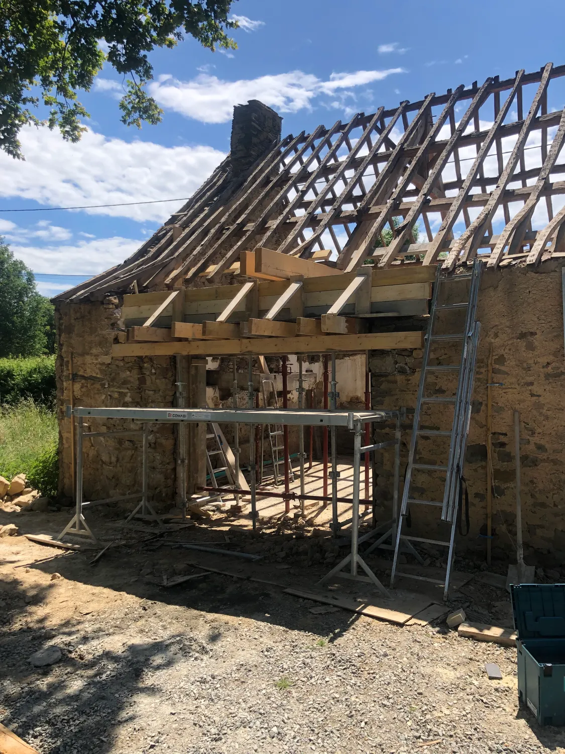 Chantier maçonnerie