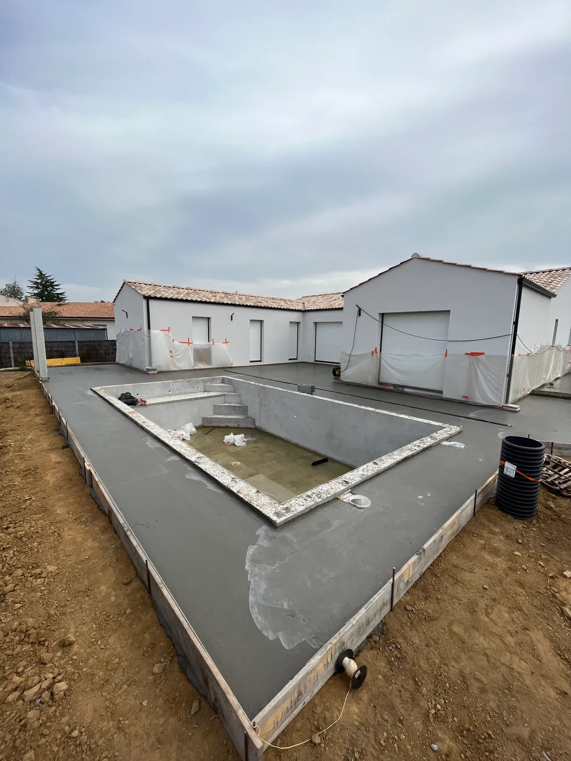 Aménagements extérieurs en maçonnerie au Pellerin