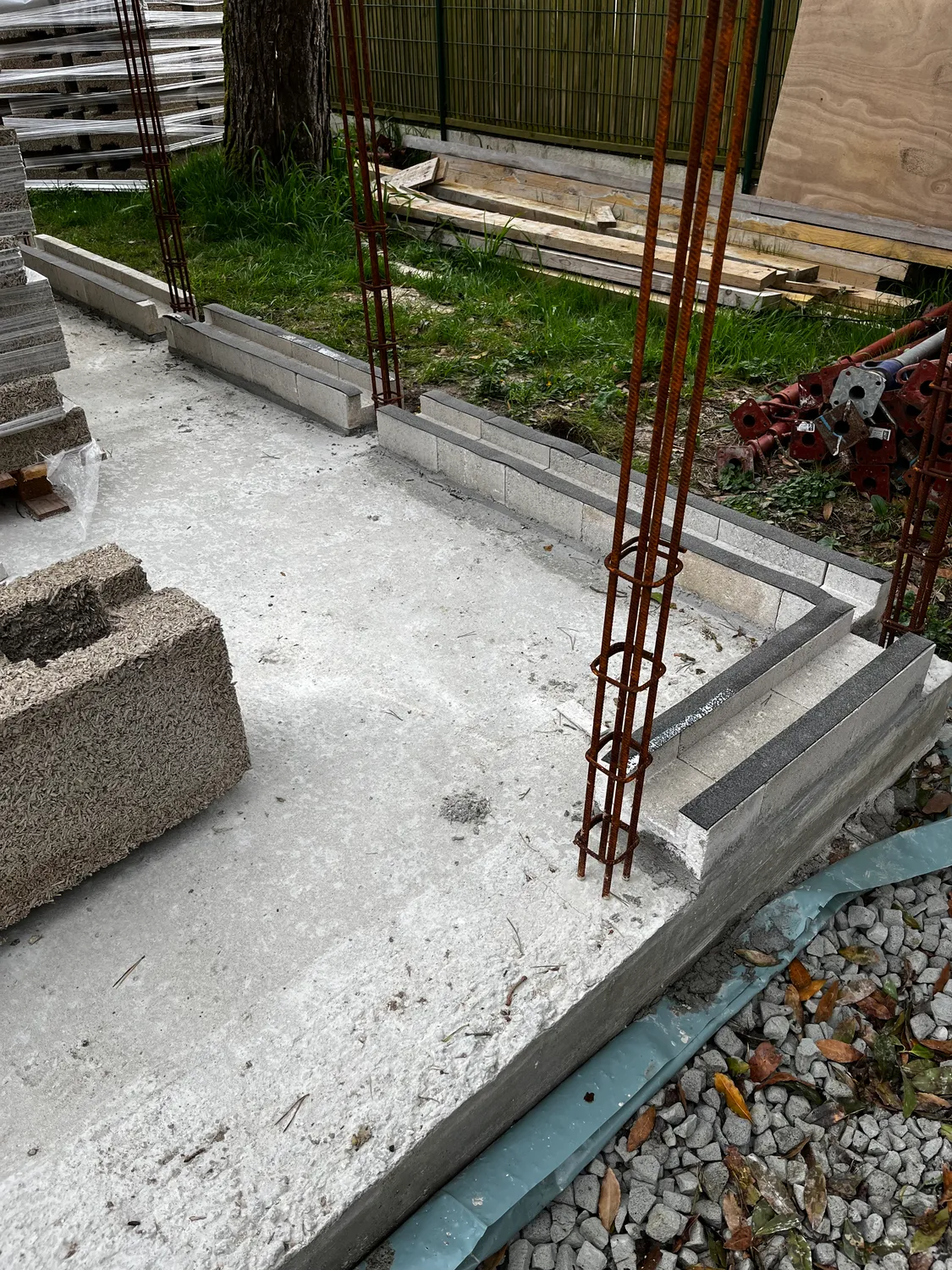 Chantier maçonnerie