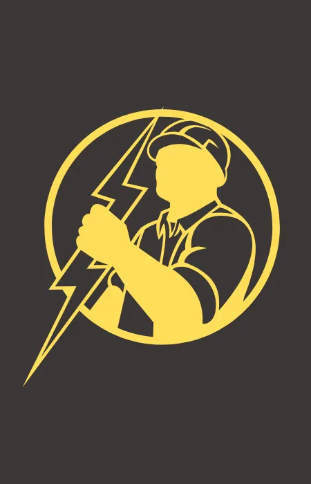 Dessin d'un professionnel du nettoyage