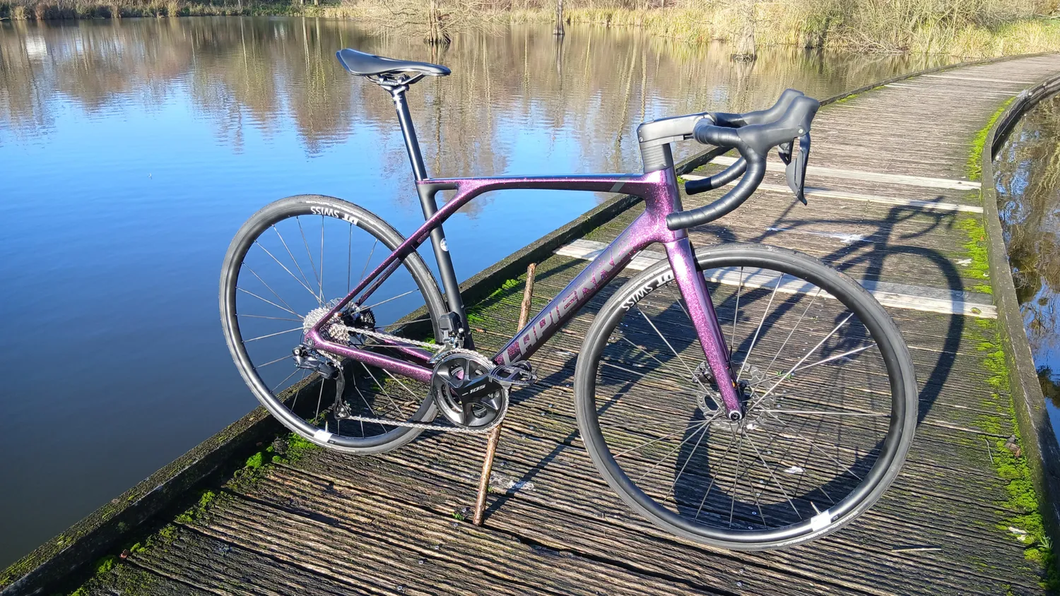 Vélo violet
