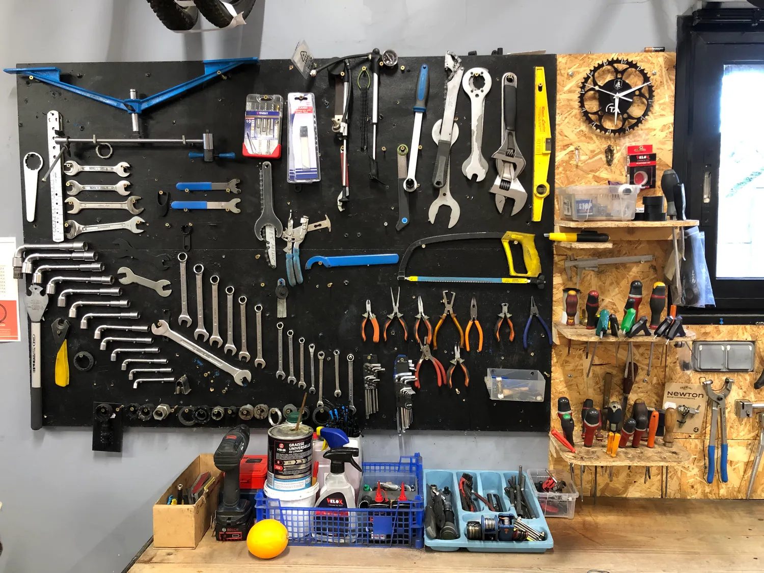 Matériel réparation vélo