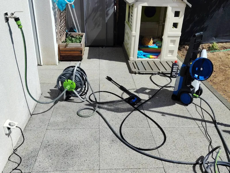 nettoyage haute pression terrasse