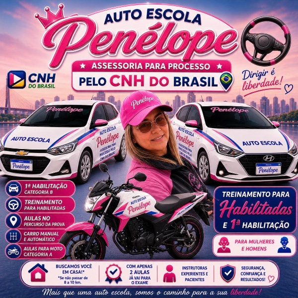 Penelope , instrutor de direção em Santo André, SP