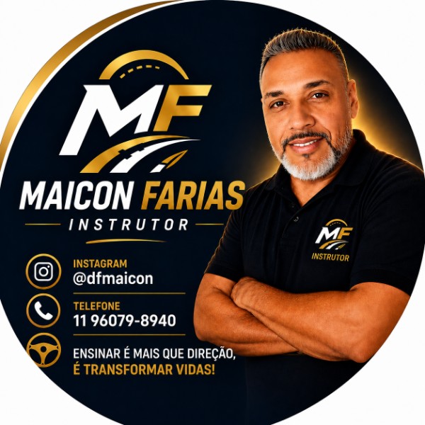 Maicon Evangelista de Farias, instrutor de direção em São Paulo, SP