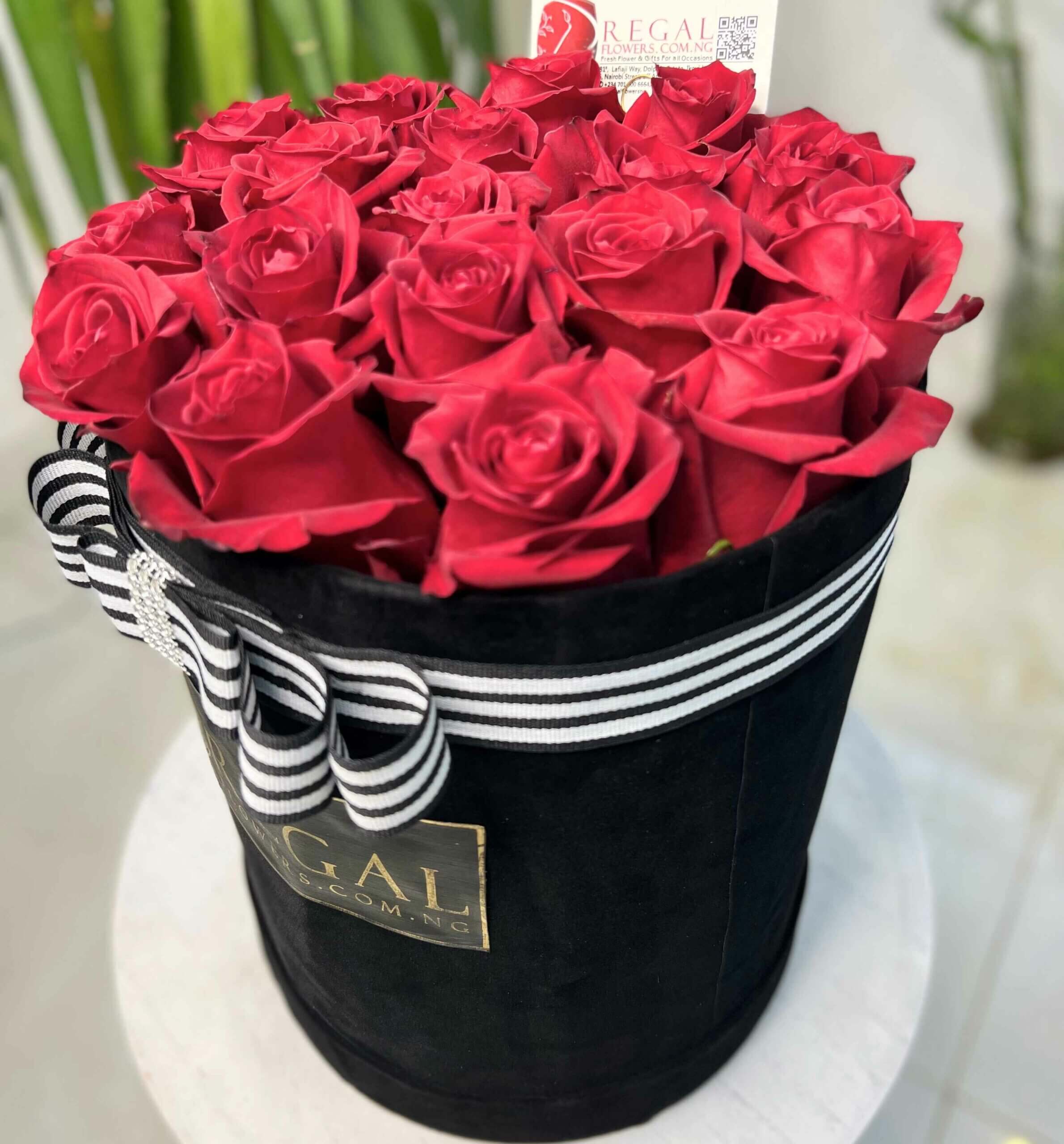 Regal REd Roses Box Arrangement_11zon