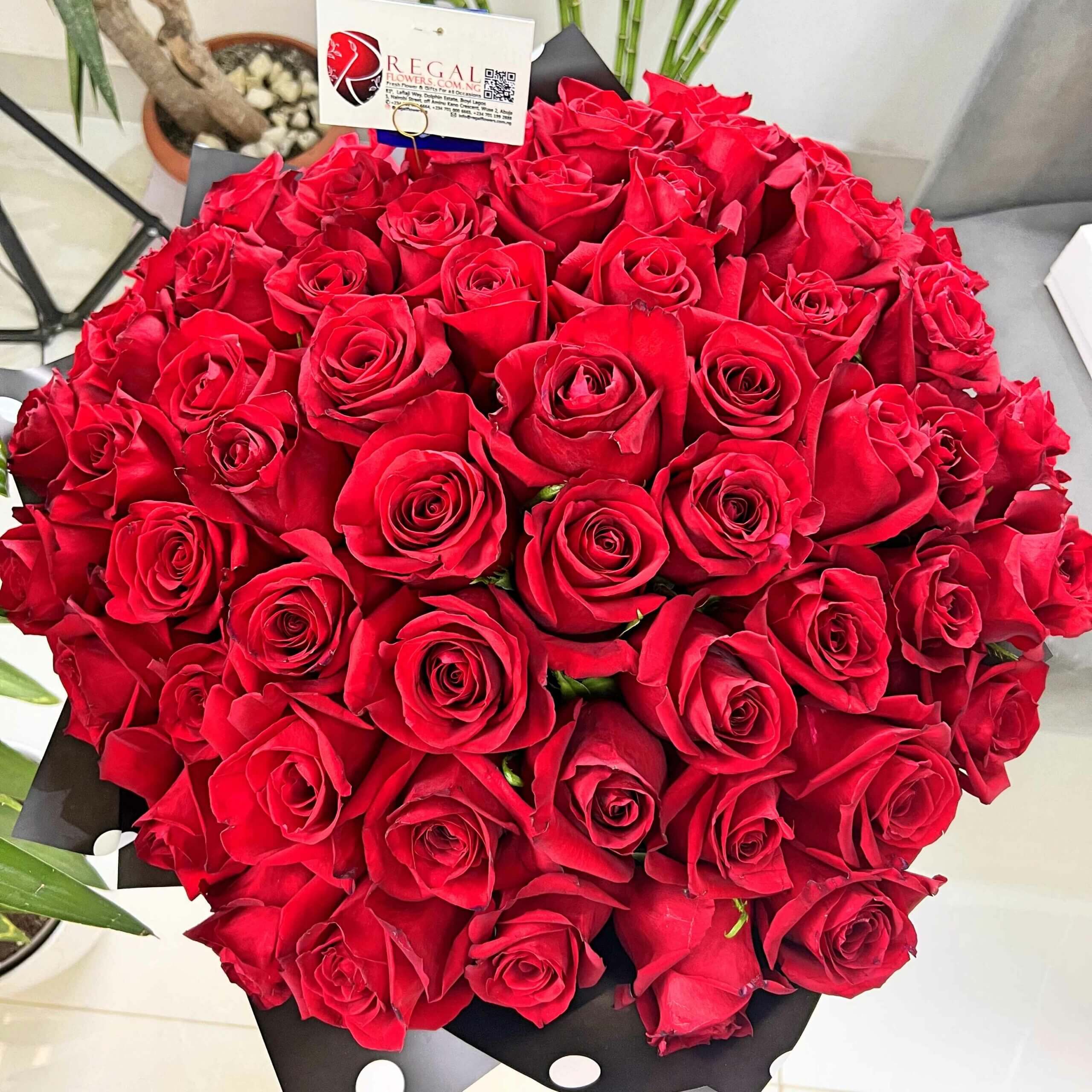 Regal Red Roses Bouquet_11zon