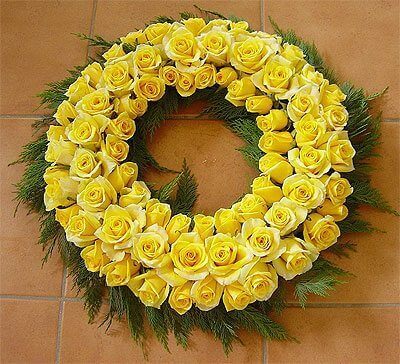 rose wreath