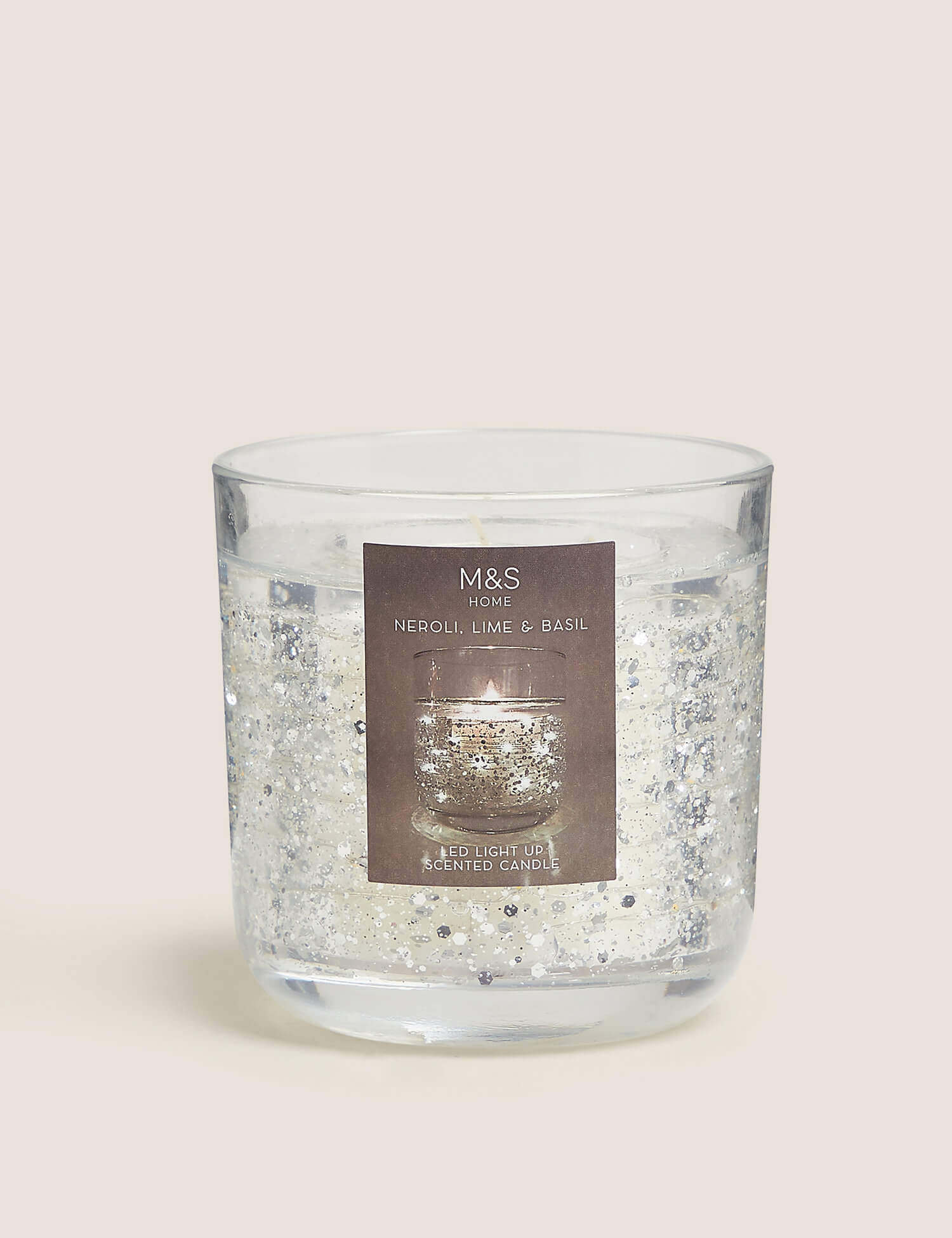 Neroli, Lime &amp; Basil Light Up Candle 1