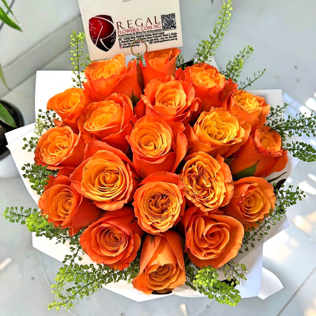 Orange Roses Bouquet