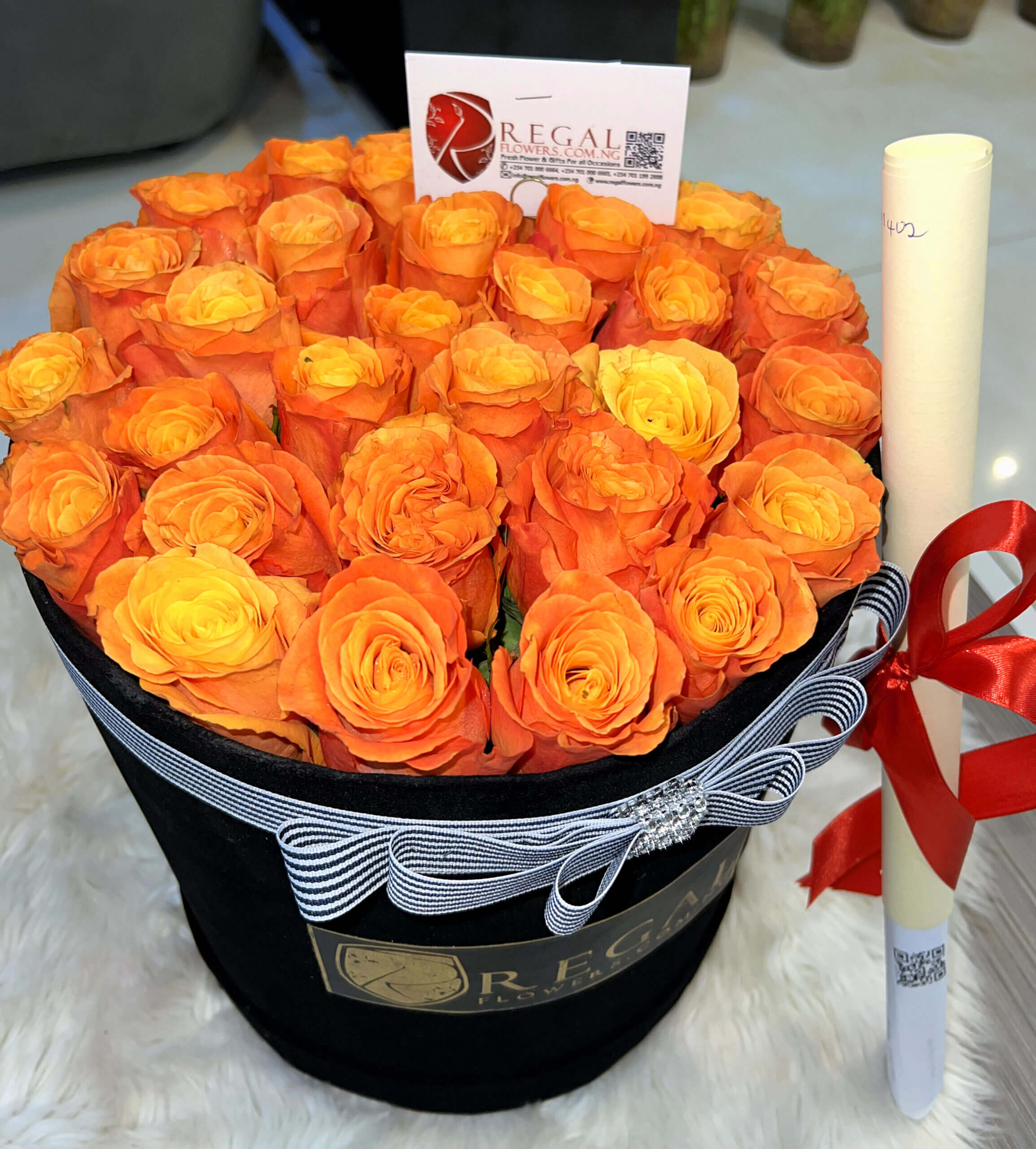 Orange Roses Box 2