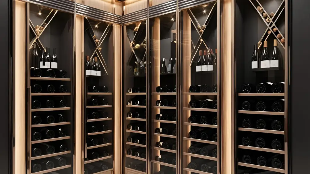 wine cellar render image