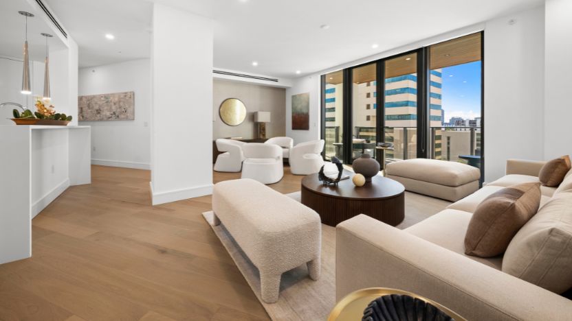 Living Room of Sky Residence D at Regency Parc
