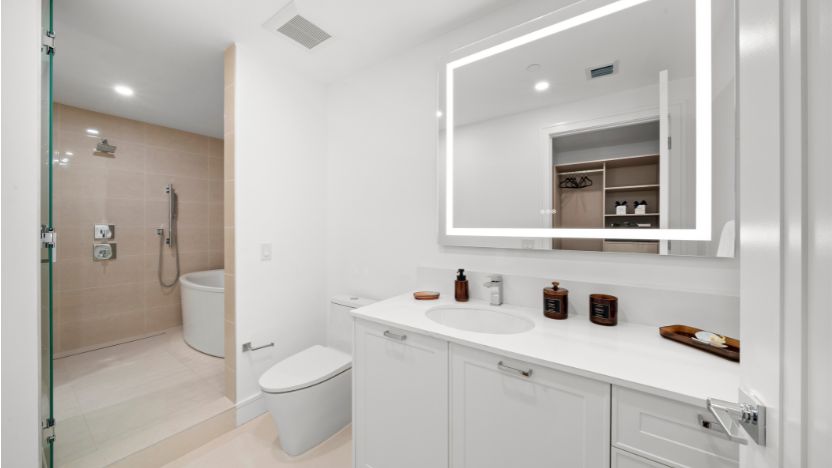 Master Bathroom of Sky Residence D at Regency Parc