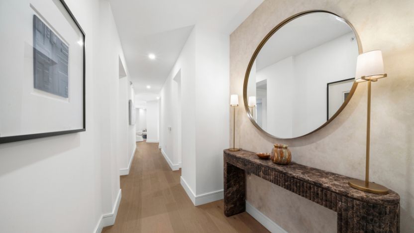 Foyer of Sky Residence D at Regency Parc