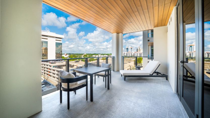 Terrace of Sky Residence D at Regency Parc
