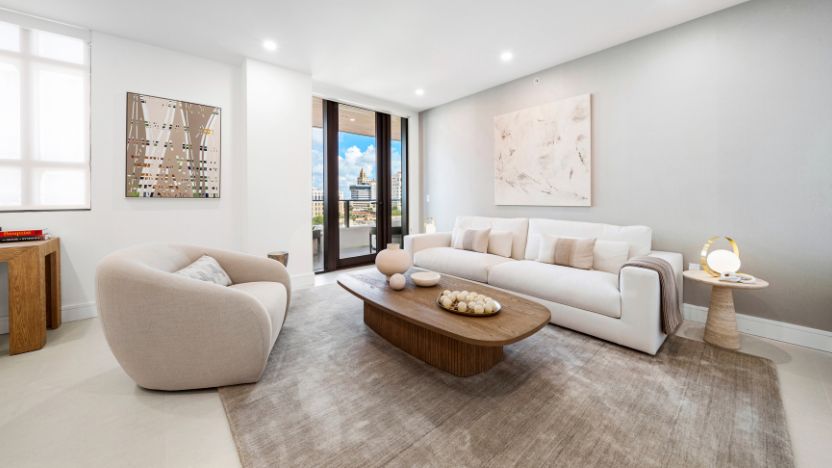 Living Room of Sky Residence C at Regency Parc