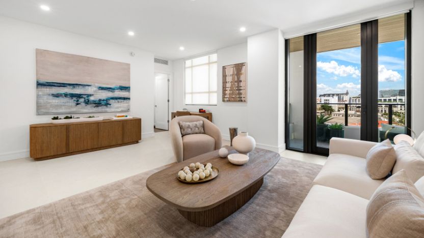 Living Room of Sky Residence C at Regency Parc
